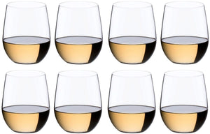 Riedel Witte Wijnglazen O Wine - Viognier / Chardonnay - 320 ml - Pay 6 Get 8