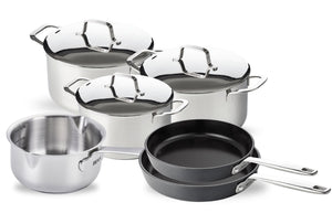 Beka Pannenset Maestro 6-Delig - keramische anti-aanbaklaag - geschikt voor alle warmtebronnen (Kookpannen, Steelpan & Koekenpannen)