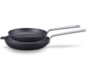 Beka Koekenpannenset Stark 2-Delig ø 24 cm + 28 cm - geschikt voor alle warmtebronnen - zonder anti-aanbaklaag