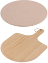 Cookinglife Pizza Bakset Ø 33 cm - Pizza baksteen en Pizzaschep