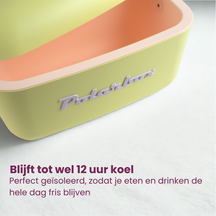 Polarbox Koelbox met Schouderband - Lime-Lilac - 12 Liter