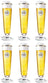 Warsteiner Bierglazen op Voet - 400 ml - 6 stuks
