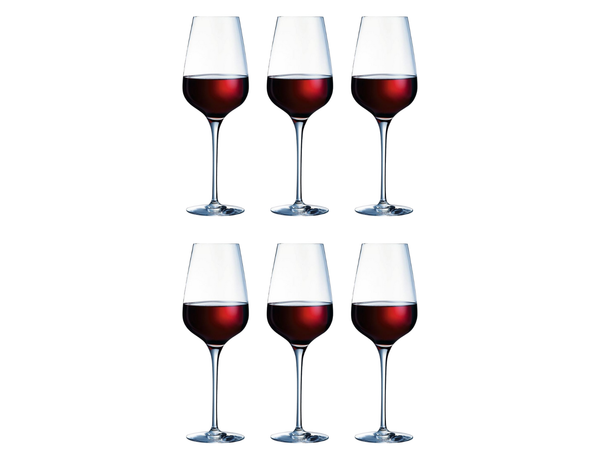 Chef & Sommelier Rode Wijnglazen Sublym - 550 ml - 6 stuks
