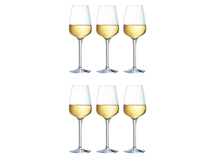 Chef & Sommelier Witte Wijnglazen Sublym - 250 ml - 6 stuks