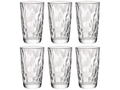 Bormioli Rocco Longdrinkglazen Diamond - Transparant - 470 ml - 6 stuks