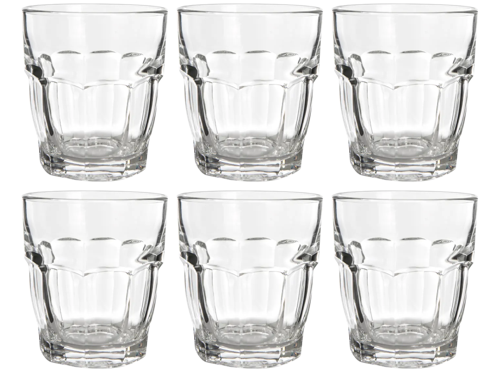 Bormioli Rocco Waterglazen Rock Bar - 270 ml - 6 stuks