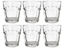 Bormioli Rocco Waterglazen Rock Bar - 270 ml - 6 stuks