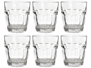 Bormioli Rocco Waterglazen Rock Bar - 270 ml - 6 stuks