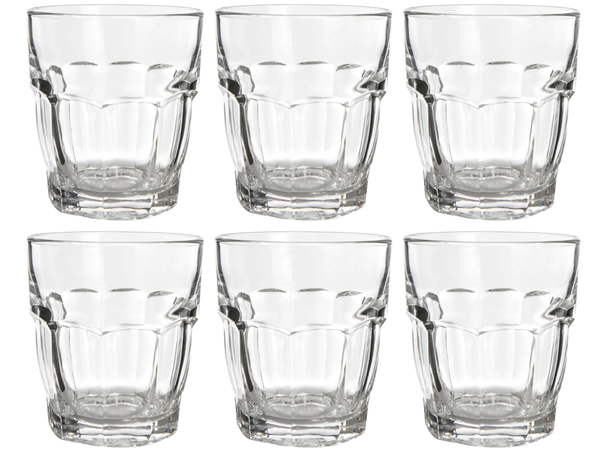 Bormioli Rocco Waterglazen Rock Bar - 270 ml - 6 stuks