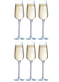 Chef & Sommelier Champagneglazen - Flutes - Sublym Flute - 210 ml - 6 stuks