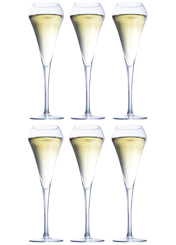 Chef & Sommelier Champagneglazen - Flutes - Open Up - 200 ml - 6 stuks