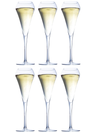 Chef & Sommelier Champagneglazen - Flutes - Open Up - 200 ml - 6 stuks
