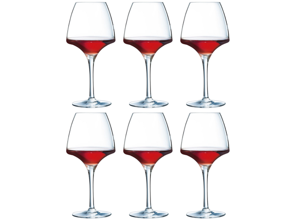 Chef & Sommelier Rode Wijnglazen Open Up - 320 ml - 6 stuks