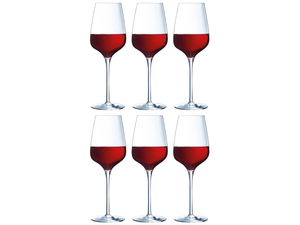 Chef & Sommelier Rode Wijnglazen Sublym - 350 ml - 6 stuks
