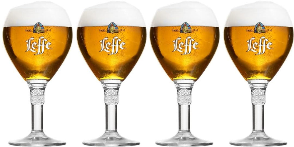 Leffe Bierglazen - 330 ml - 4 stuks