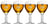 Leffe Bierglazen - 330 ml - 4 stuks