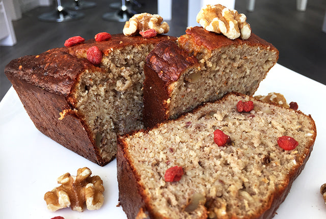 Een gezonde, glutenvrije cake boordevol eiwitten en natuurlijke zoetheid