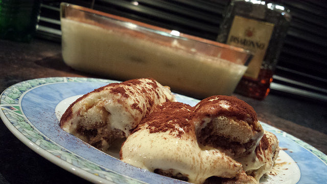 Een klassiek Italiaans dessert met mascarpone, koffie en amaretto