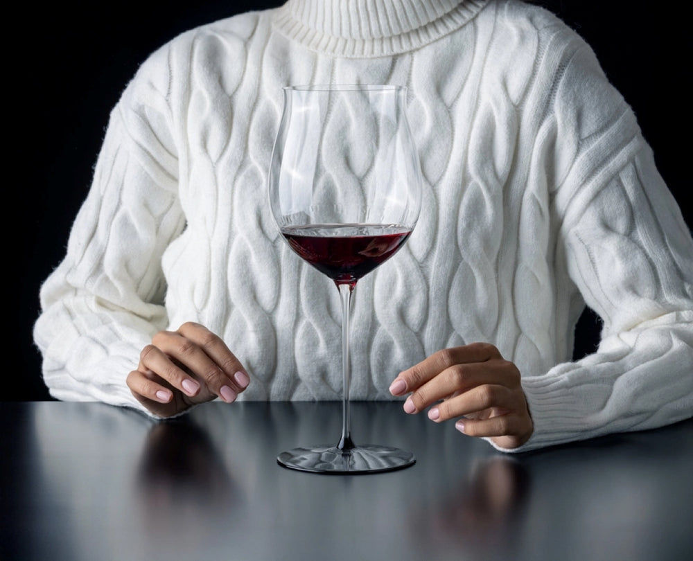 Riedel Rode Wijnglas Fatto A Mano Black Tie - Burgundy Grand Cru - 1022 ml