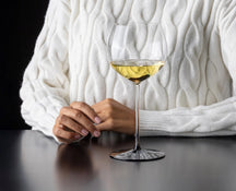 Riedel Wijnglazenset Fatto A Mano Black Tie - Bordeaux Grand Cru, Burgundy Grand Cru, Riesling & Oaked Chardonnay - 4 Stuks