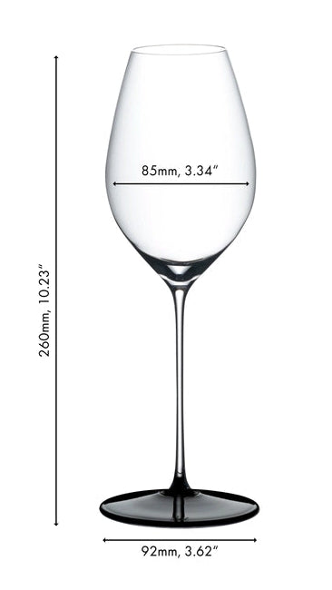 Riedel Witte Wijnglas Fatto A Mano Black Tie - Sauvignon Blanc / Champagne - 464 ml