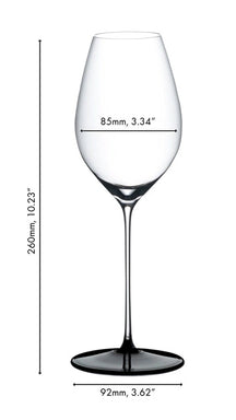 Riedel Witte Wijnglas Fatto A Mano Black Tie - Sauvignon Blanc / Champagne - 464 ml