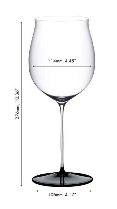 Riedel Rode Wijnglas Fatto A Mano Black Tie - Burgundy Grand Cru - 1022 ml