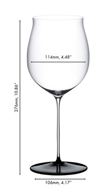 Riedel Rode Wijnglas Fatto A Mano Black Tie - Burgundy Grand Cru - 1022 ml