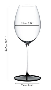 Riedel Rode Wijnglas Fatto A Mano Black Tie - Hermitage / Syrah - 668 ml
