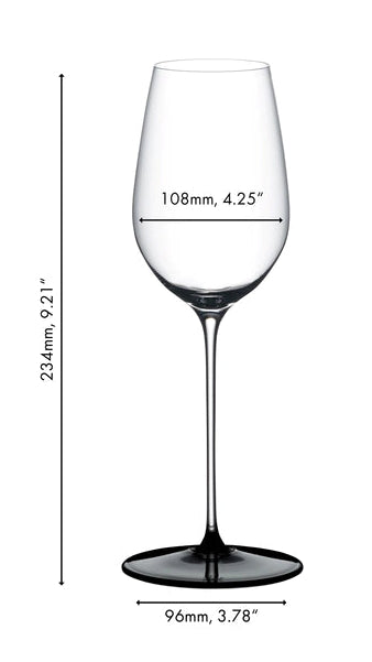 Riedel Witte Wijnglas Fatto A Mano Black Tie - Riesling - 400 ml
