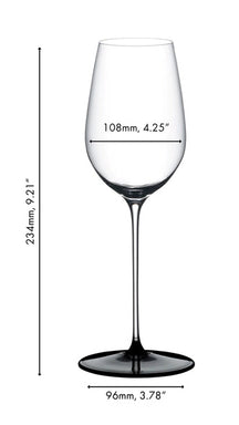 Riedel Witte Wijnglas Fatto A Mano Black Tie - Riesling - 400 ml