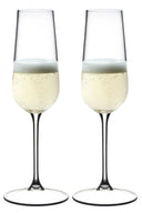 Riedel Champagneglazen - Flutes - Grape@Riedel - 250 ml - 2 Stuks