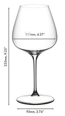 Riedel Rode Wijnglazen Grape@Riedel - Pinot Noir / Nebbiolo / Aperitivo - 750 ml - 2 Stuks