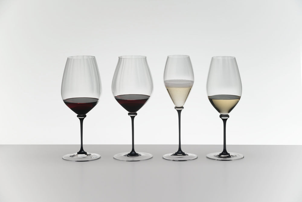 Riedel Witte Wijnglas Fatto A Mano Performance - Riesling - Zwarte Steel - 623 ml