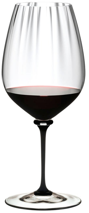Riedel Rode Wijnglas Fatto A Mano Performance - Cabernet Sauvignon - Zwarte Steel - 834 ml