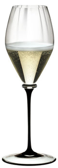 Riedel Champagneglas Fatto A Mano Performance - Zwarte Steel - 375 m