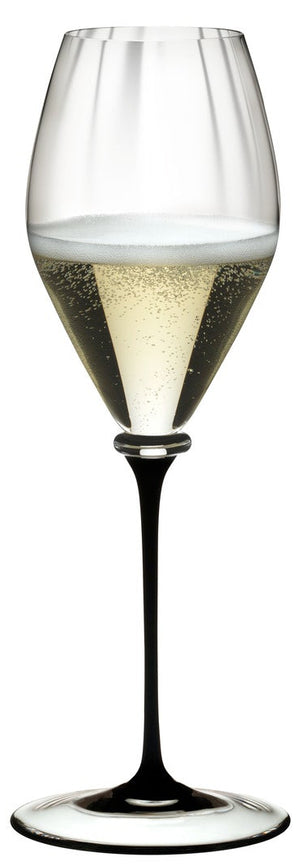Riedel Champagneglas Fatto A Mano Performance - Zwarte Steel - 375 m