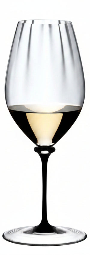 Riedel Witte Wijnglas Fatto A Mano Performance - Riesling - Zwarte Steel - 623 ml