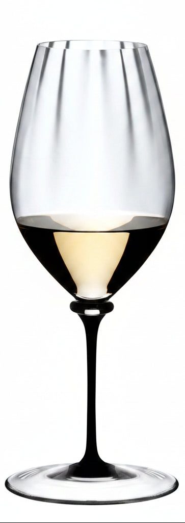 Riedel Witte Wijnglas Fatto A Mano Performance - Riesling - Zwarte Steel - 623 ml