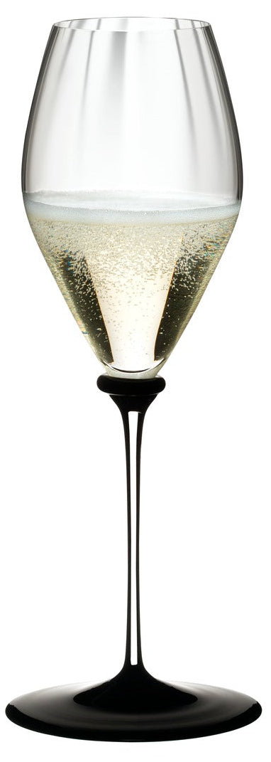 Riedel Champagneglas Fatto A Mano Performance - Zwarte Voet - 375 ml