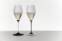 Riedel Champagneglas Fatto A Mano Performance - Zwarte Steel - 375 m