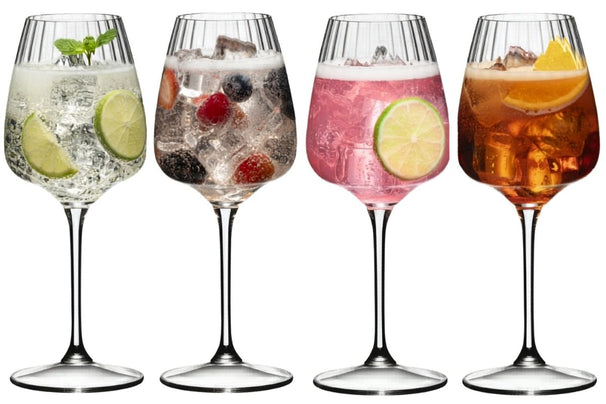 Riedel Cocktailglazen / Spritz Glazen - Mixing Set Spritz - 550 ml - 4 Stuks