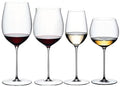 Riedel Wijnglazenset Superleggero - Bordeaux Grand Cru, Burgundy Grand Cru, Riesling & Oaked Chardonnay - 4 Stuks