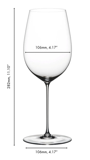 Riedel Wijnglazenset Superleggero - Bordeaux Grand Cru, Burgundy Grand Cru, Riesling & Oaked Chardonnay - 4 Stuks