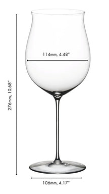 Riedel Wijnglazenset Superleggero - Bordeaux Grand Cru, Burgundy Grand Cru, Riesling & Oaked Chardonnay - 4 Stuks