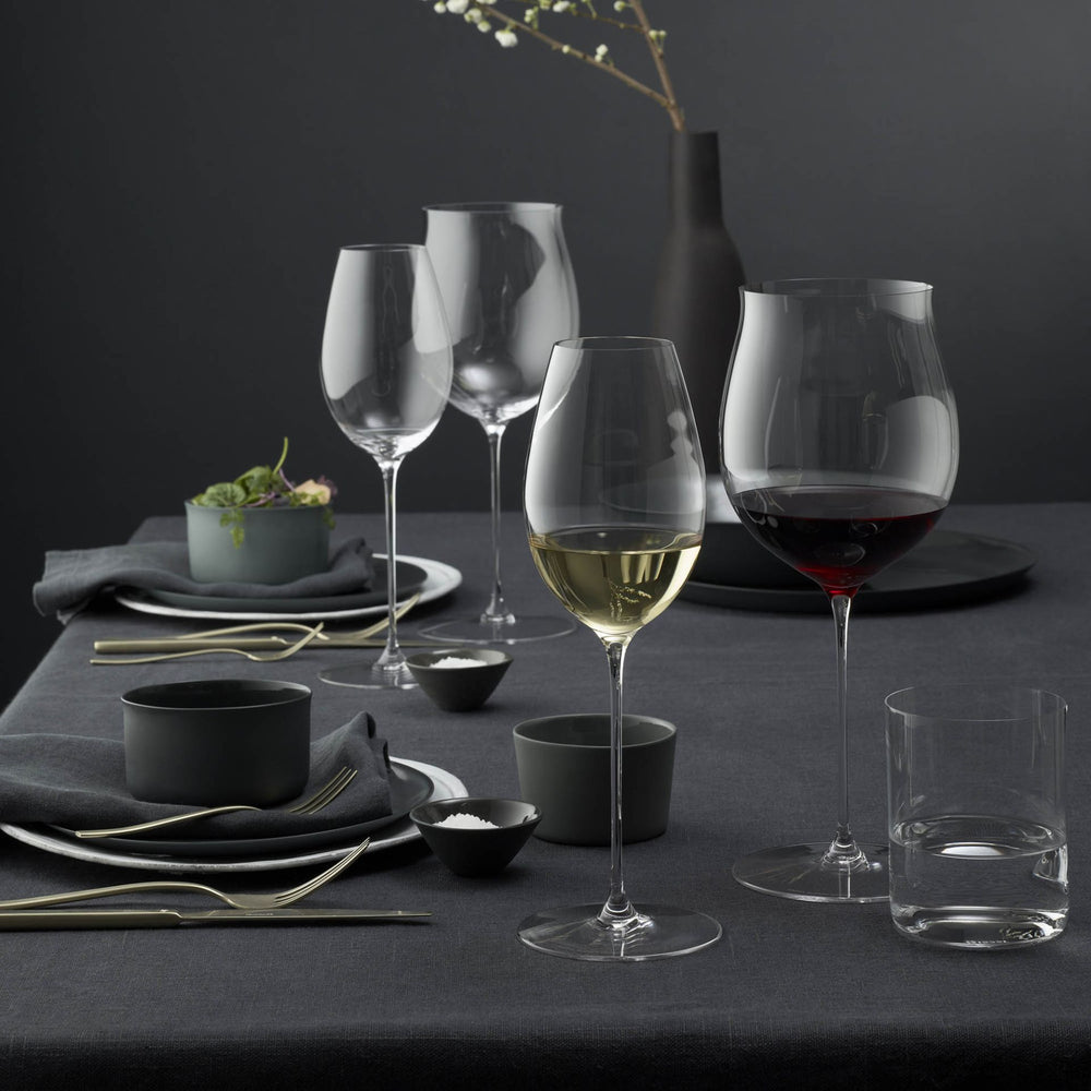 Riedel Wijnglazenset Superleggero - Bordeaux Grand Cru, Burgundy Grand Cru, Riesling & Oaked Chardonnay - 4 Stuks