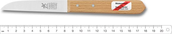 Robert Herder Molenmes - Hout - Lemmet 8.5 cm- 2 Stuks