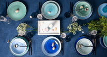 Cookinglife Dinerborden Delice Blauw ø 26.5 cm - 6 stuks