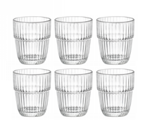 Bormioli Rocco Waterglazen Stapelbaar - Barshine - 210 ml - 6 stuks