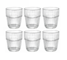 Bormioli Rocco Waterglazen Stapelbaar - Barshine - 210 ml - 6 stuks